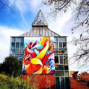 Photographie Fresque de l’artiste Amaury Dubois