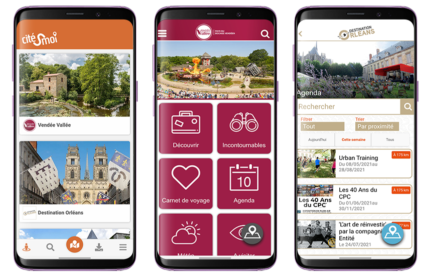 3 iPhones France Touristic